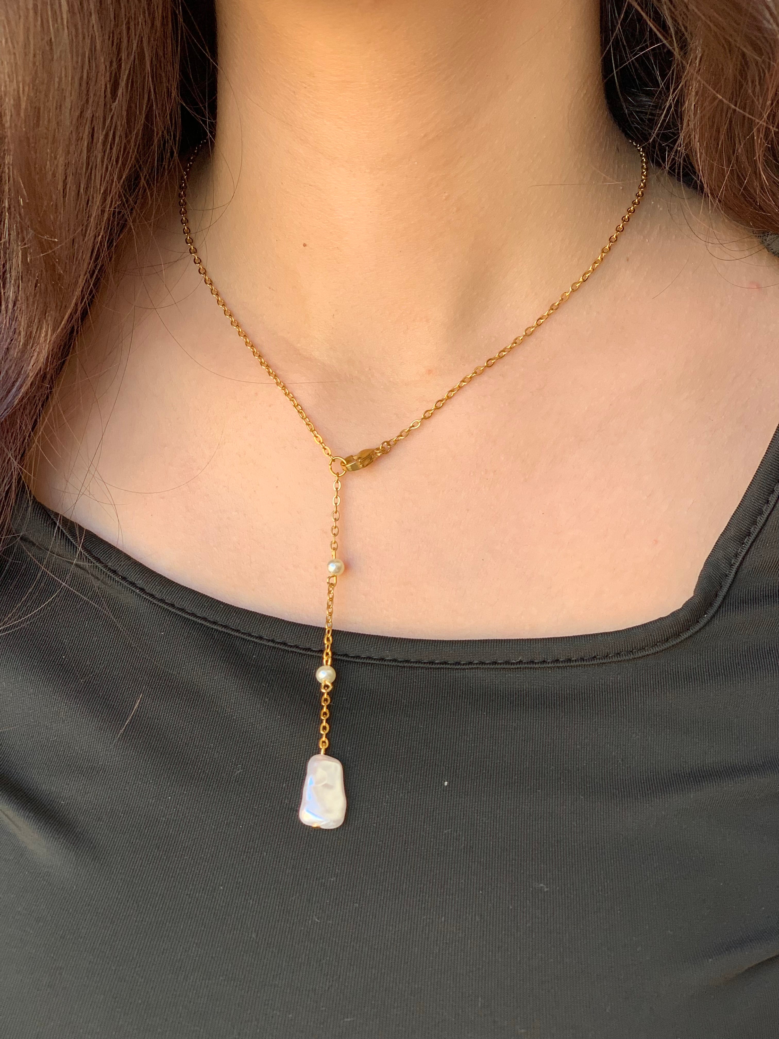 Janja dropped necklace