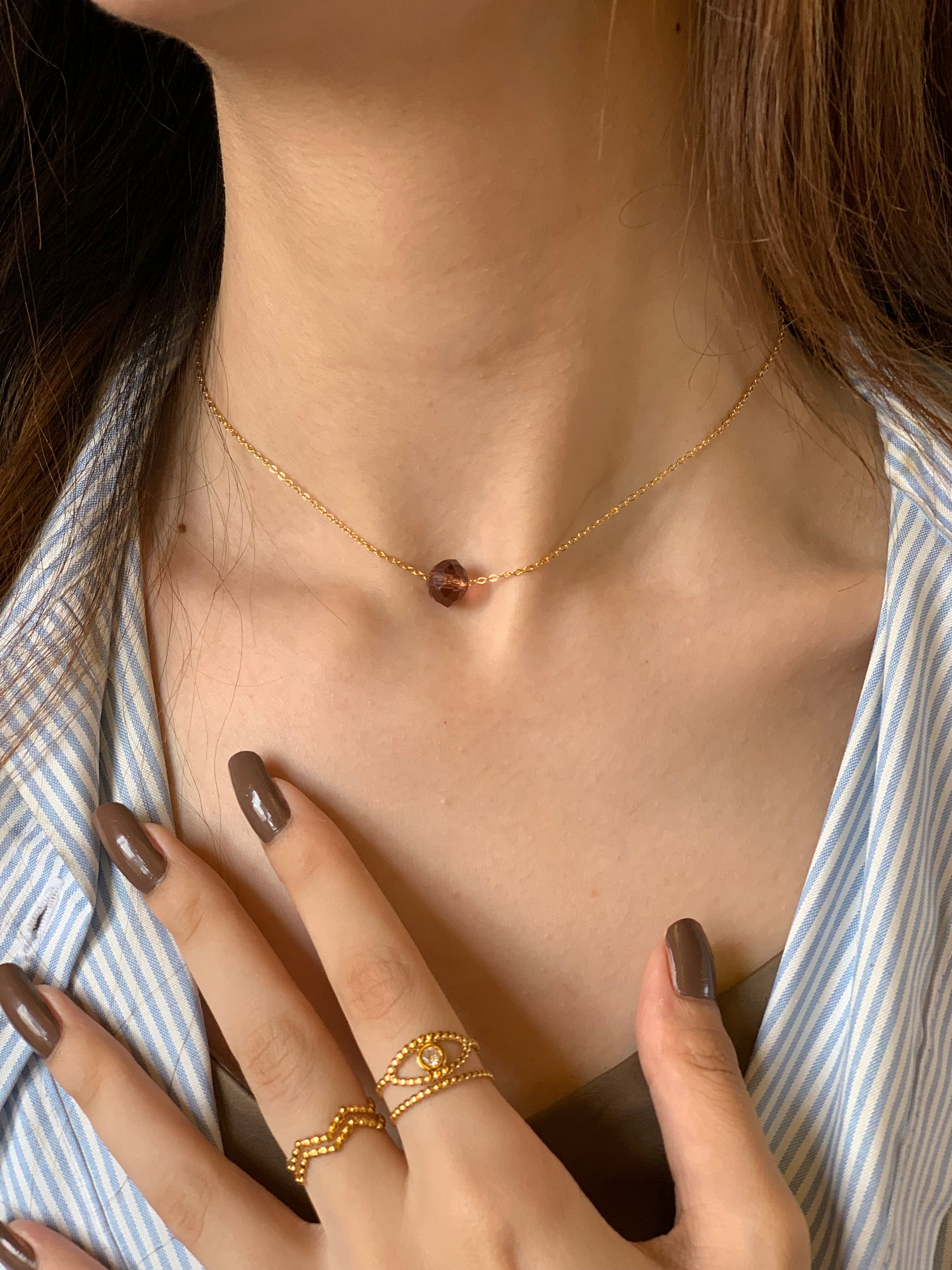 Raja gold necklace
