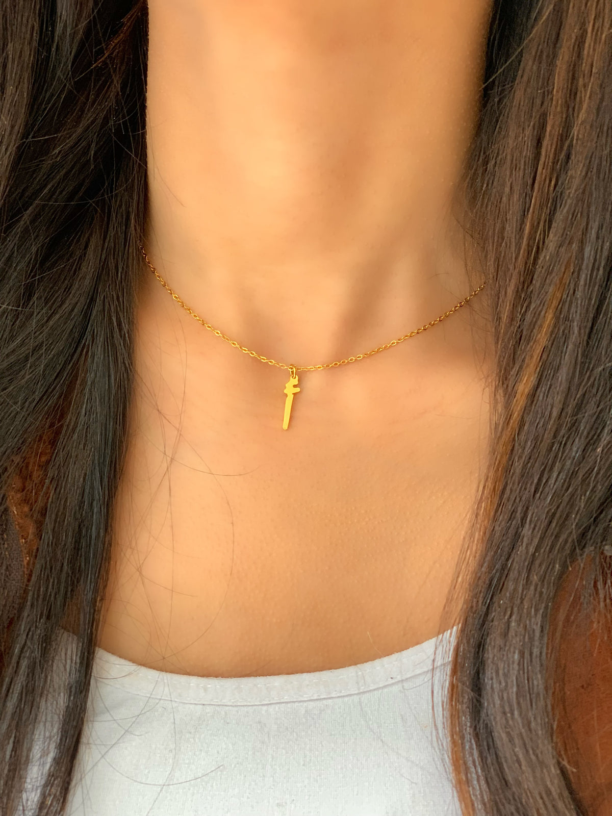 Lani initial necklace