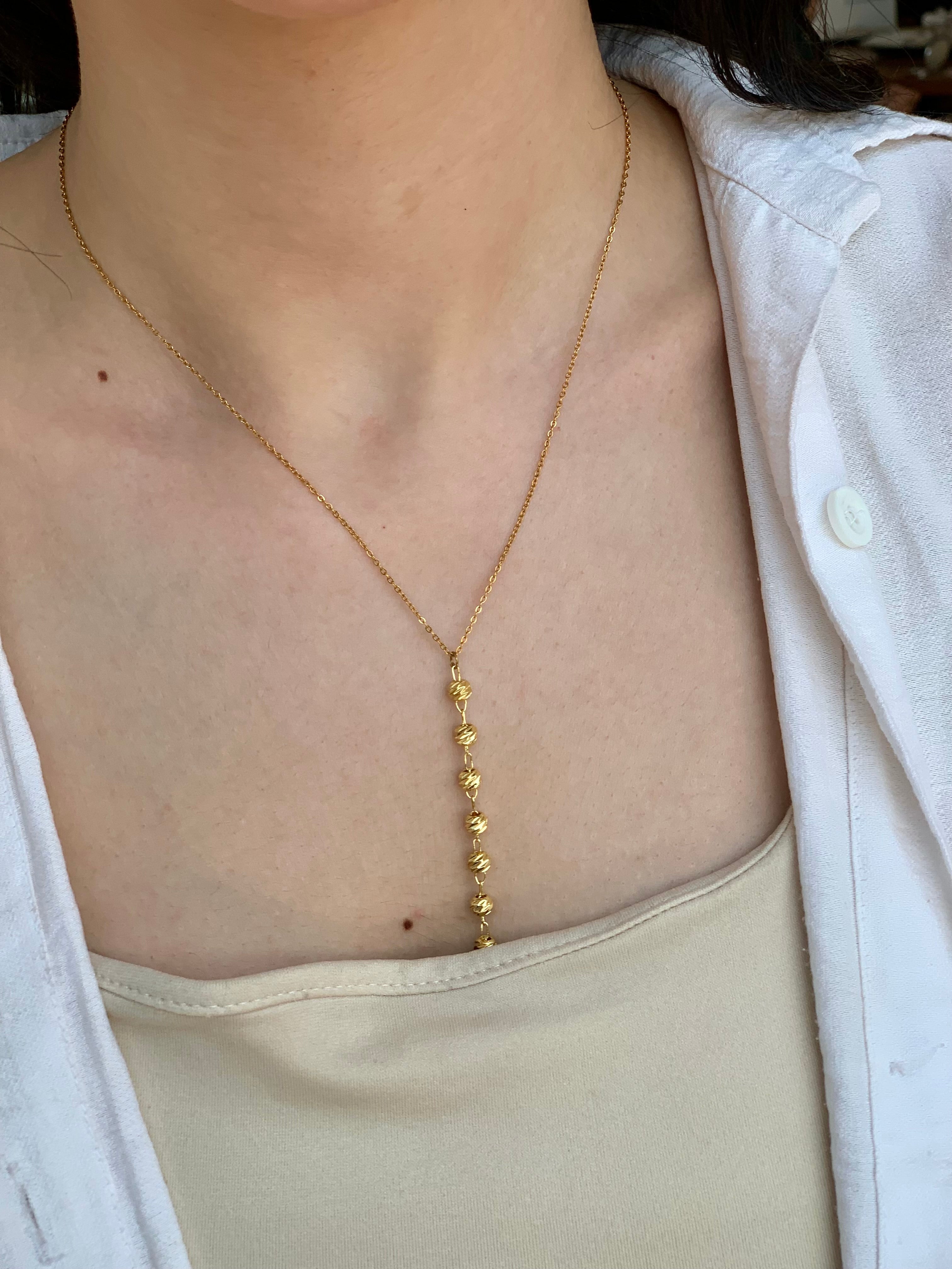Jeia dropped necklace