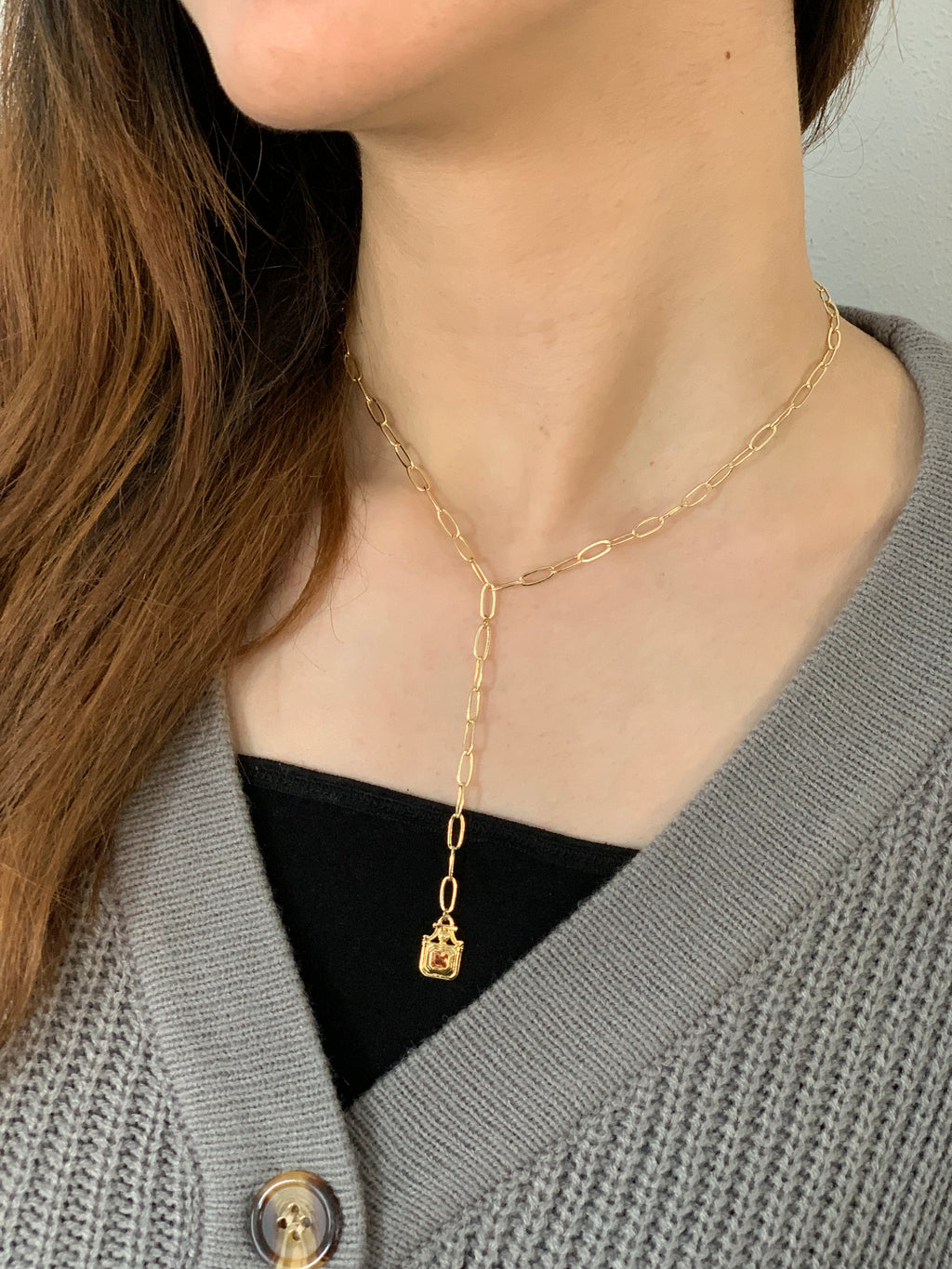 Zeri dropped necklace