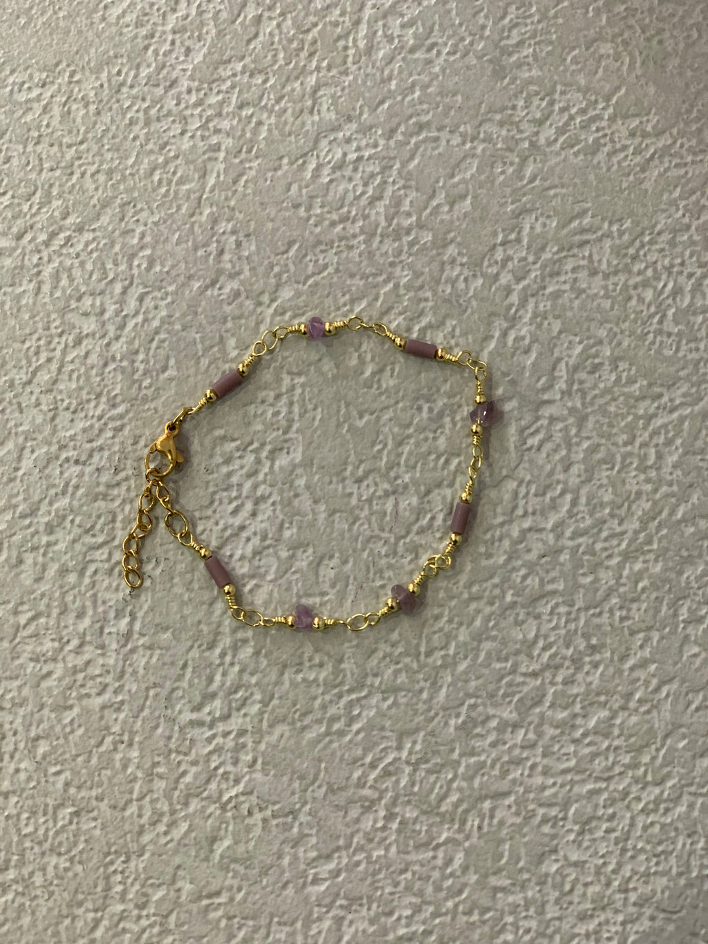 Purl bracelet
