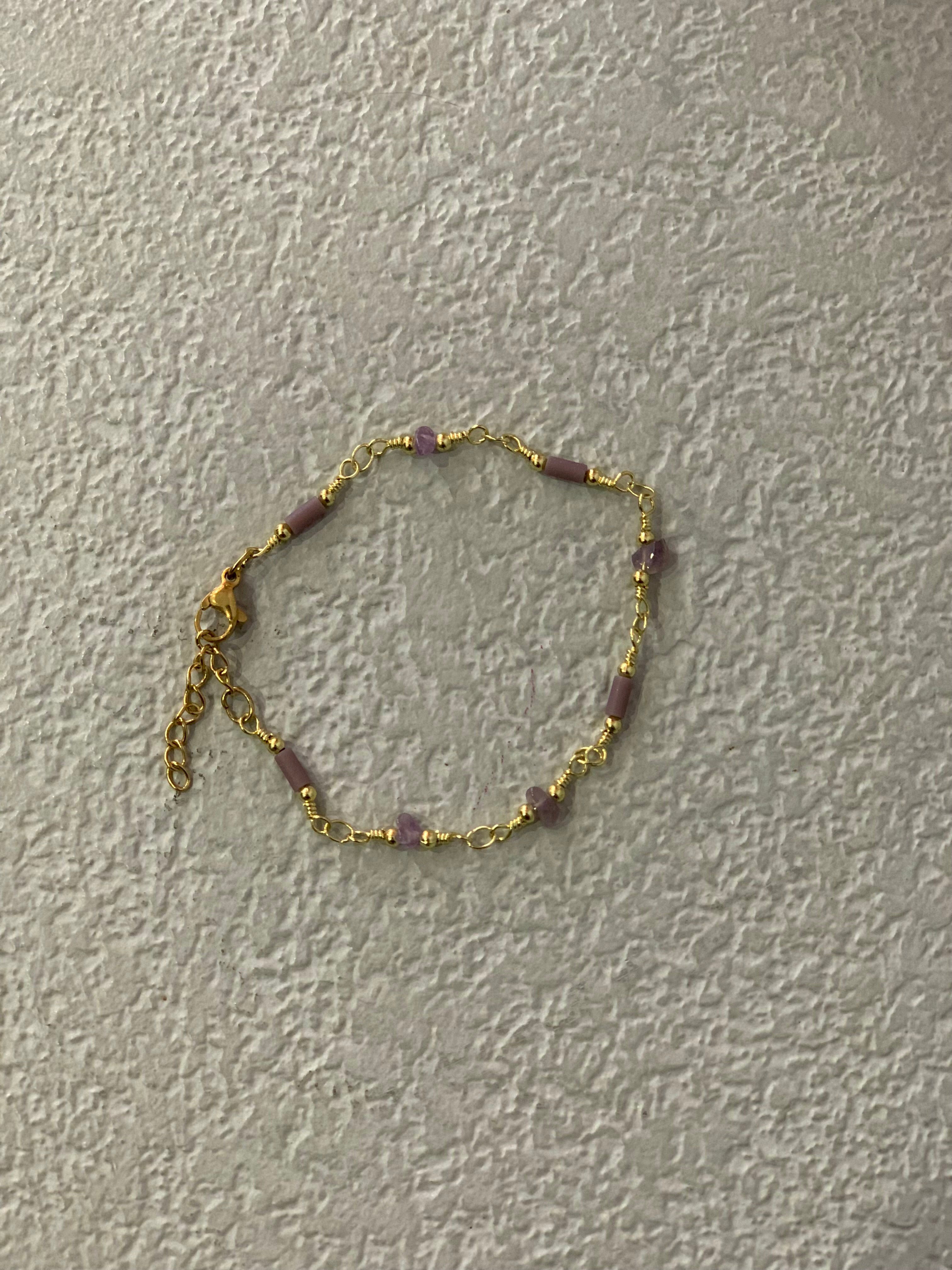 Purl bracelet