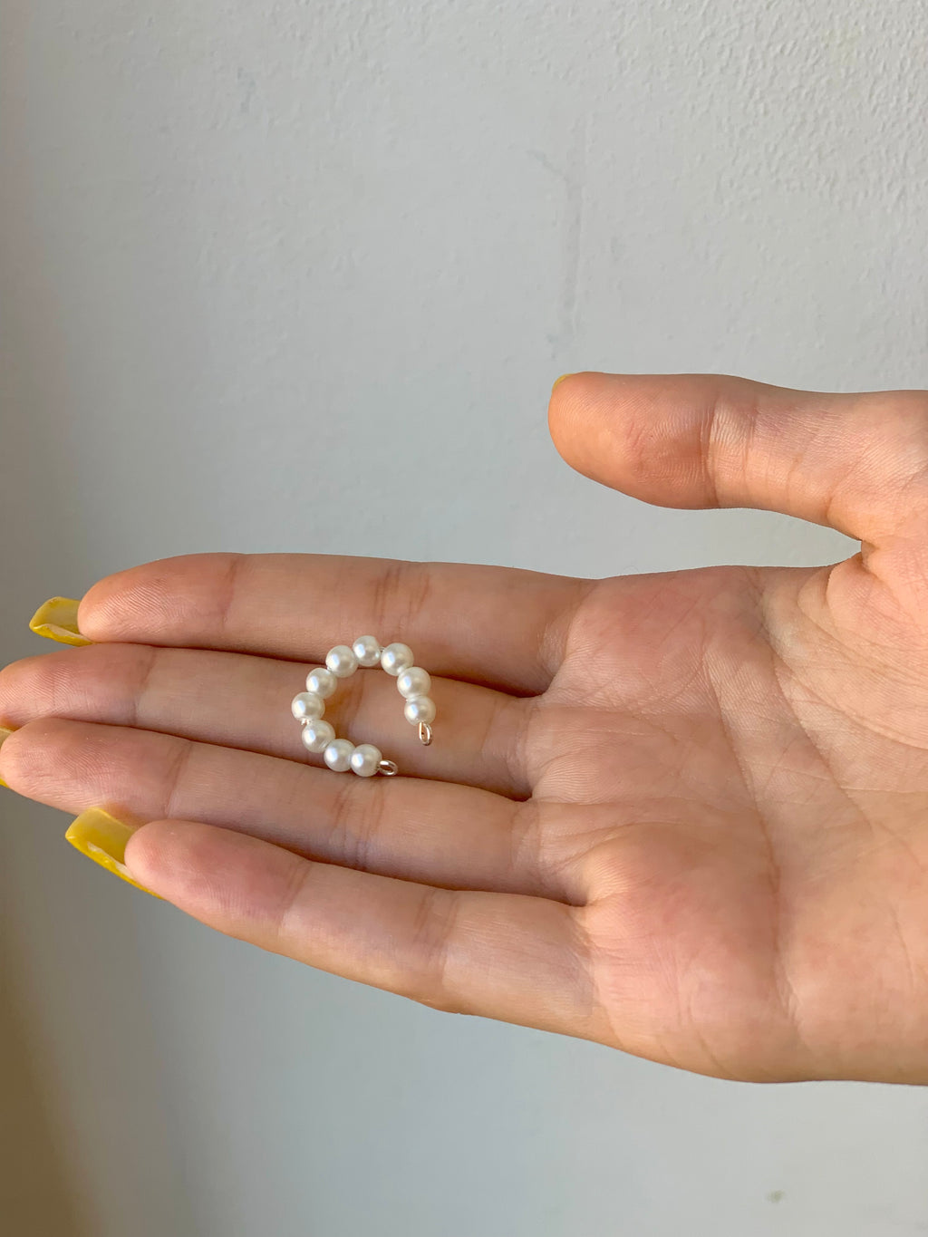 Pearl ear cuff