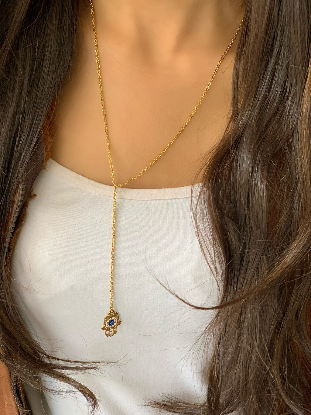 Lashin dropped necklace