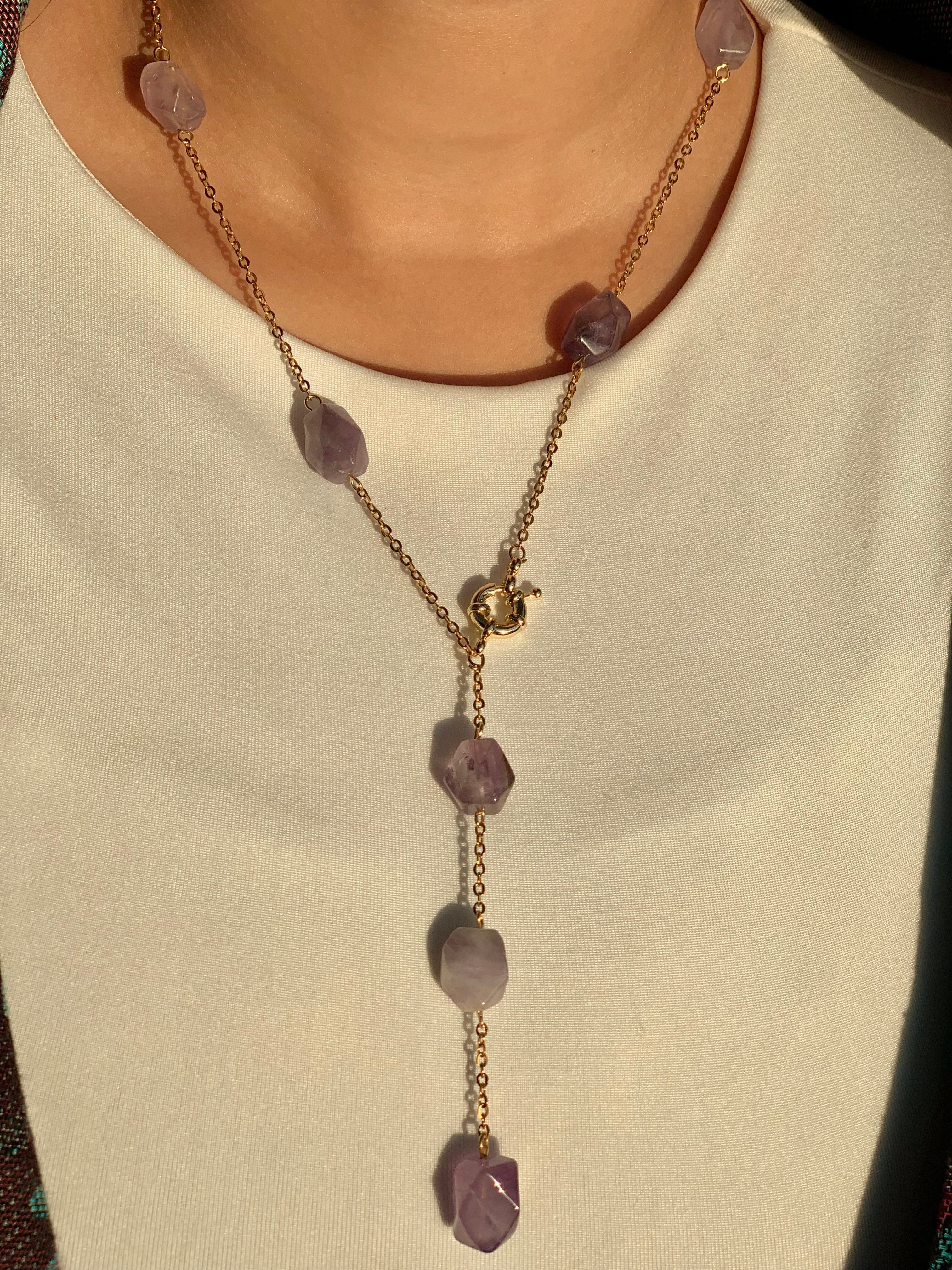 Lali dropped necklace