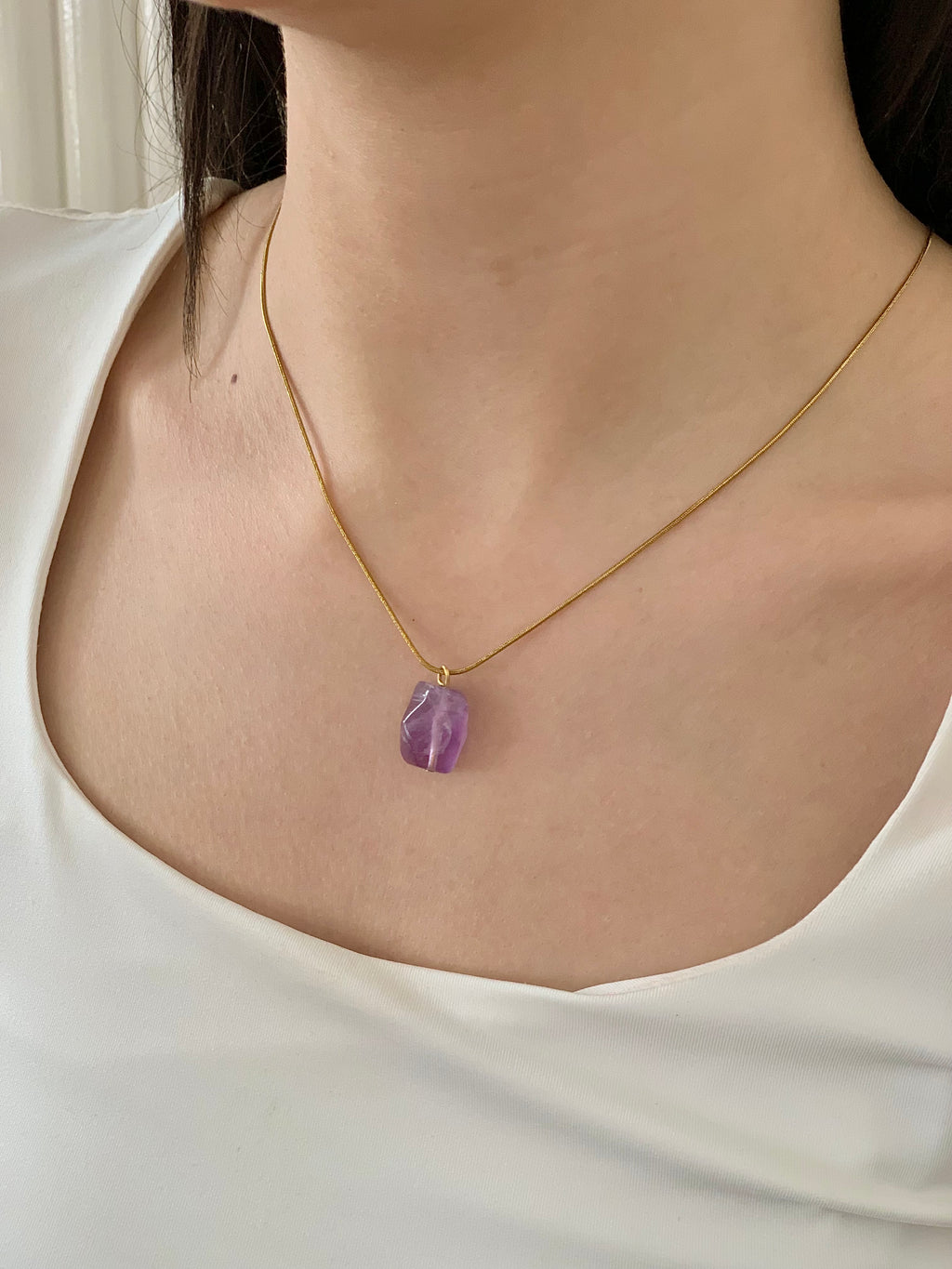 Shada gemstone necklace