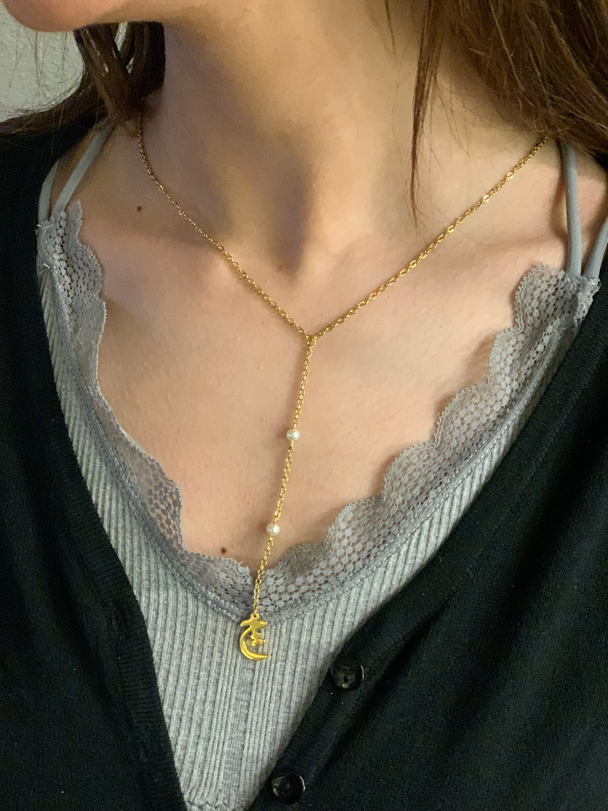 Laloni initial necklace