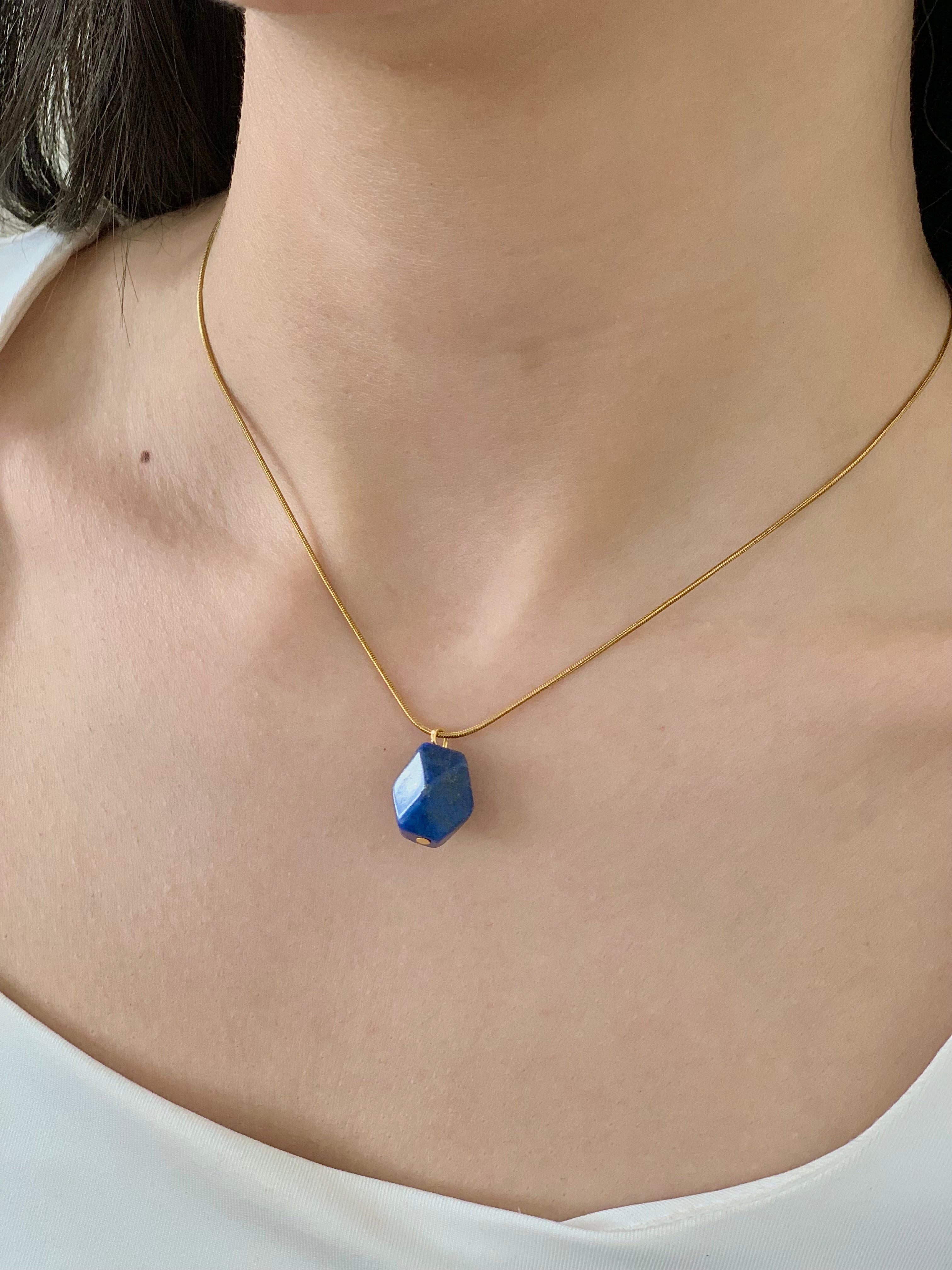 Yain gemstone necklace