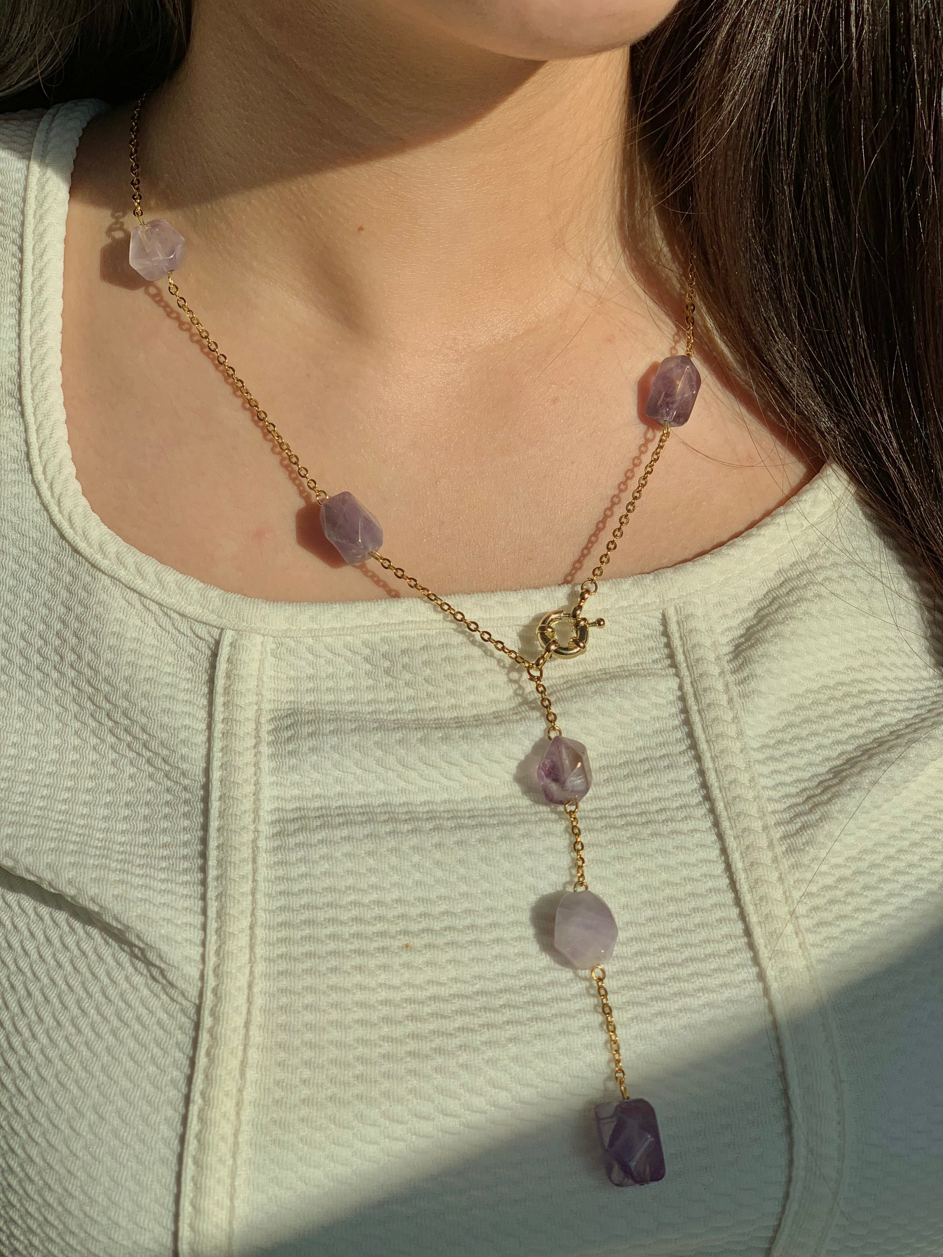 Lali dropped necklace